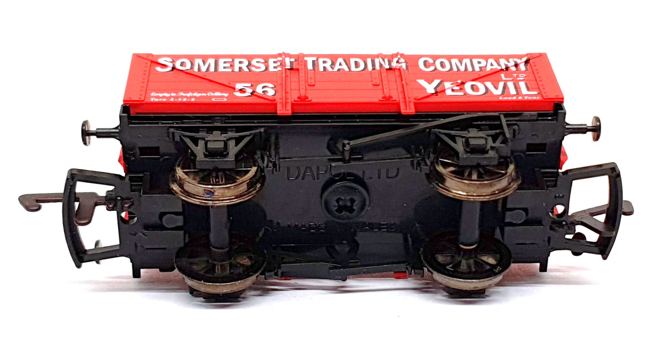 Dapol OO Gauge (1/76) B551 - 5 Plank Wagon Somerset Trading Co. - Red