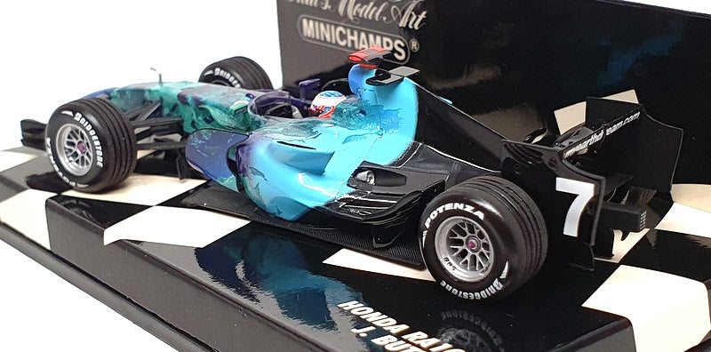 Minichamps 1/43 Scale 400 070007 - F1 Honda RA107 #7 Jenson Button 2007