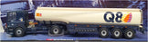 Corgi 1/50 Scale Diecast 75301 - DAF Tanker Truck Q8 - Blue/White