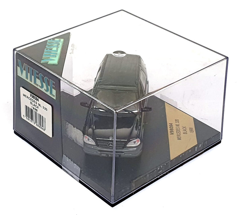 Vitesse 1/43 Scale V98094 - 1998 Mercedes Benz ML 320 - Black