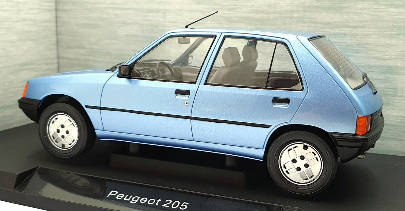 Model Car Group 1/18 Scale MCG18491 - Peugeot 205 - Met. Blue