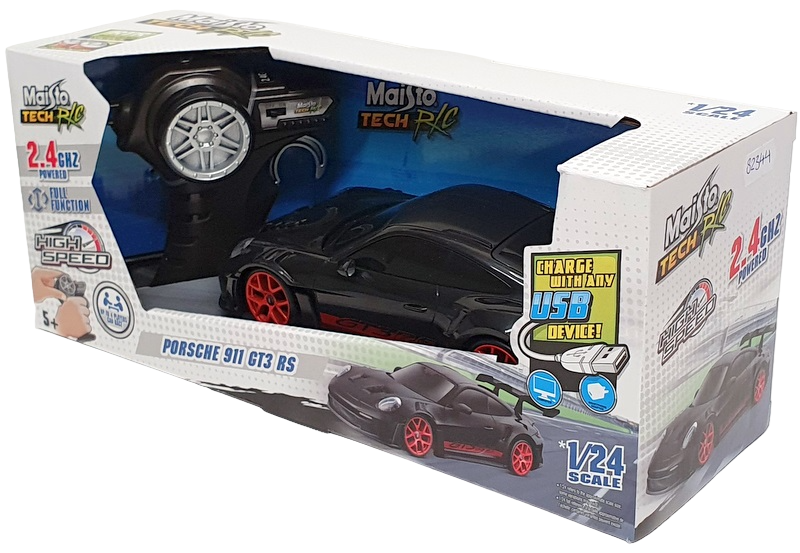 Maisto 1 24 Scale 82344 RC 2.4GHZ Porsche 911 GT3 RS Black Red R.M.Toys Ltd