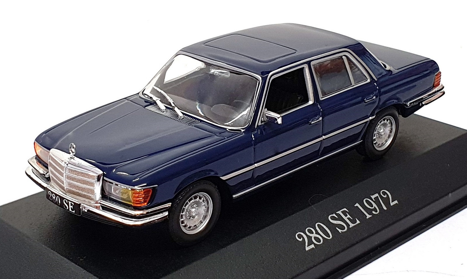 Altaya 1/43 Scale Diecast AT4321 - 1972 Mercedes Benz 280 SE - Blue