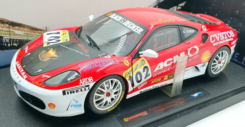 Hot Wheels 1/18 Scale Diecast L7113 - Ferrari F430 Modena Cars Euro 2006 #102