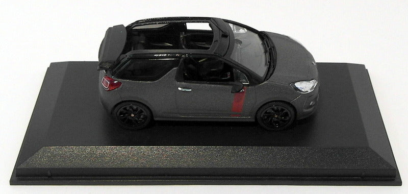 Norev Models 1/43 Scale AMC019486 - Citroen DS 3 Cabrio Racing - Dark Grey