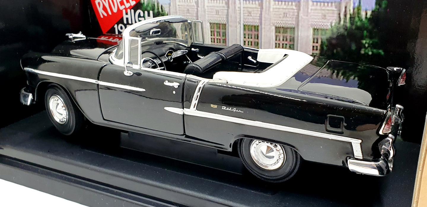 ERTL 1/18 Scale Diecast 36602 - 1955 Chevy Bel Air Grease - Black