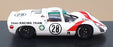 Ebbro 1/43 Scale 638 - Porsche 910 #28 Japan GP 1968 T. Ikuzawa - White/Red