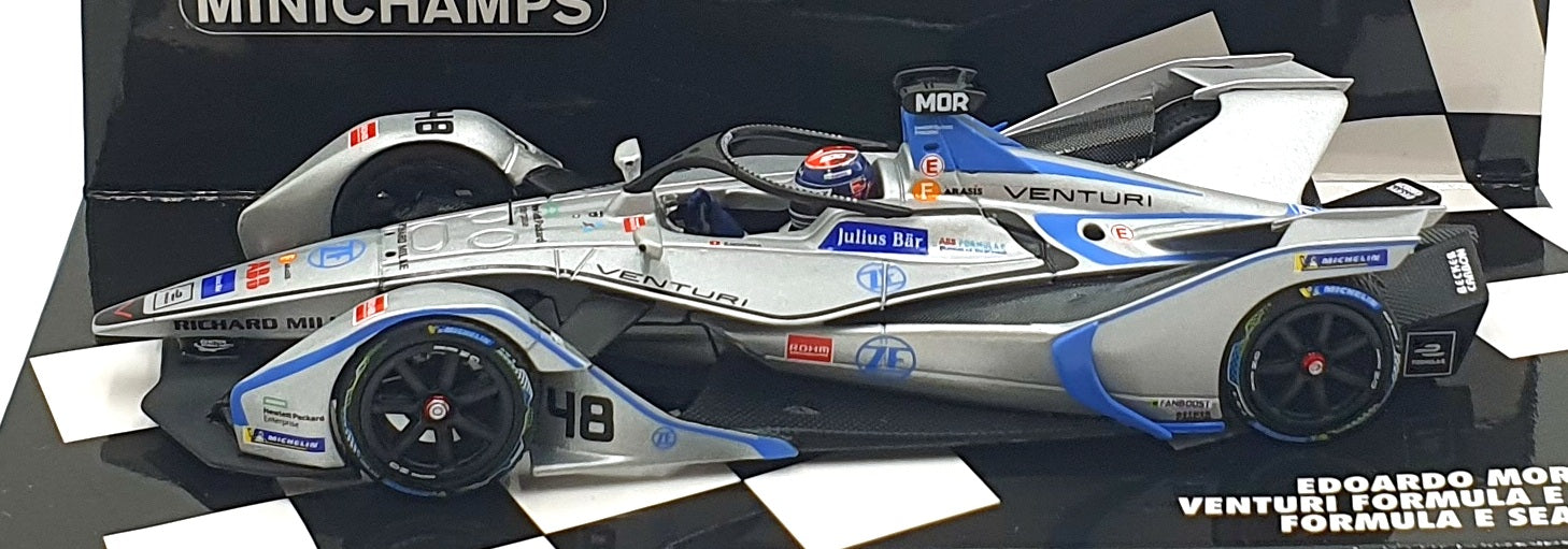 Minichamps 1/43 Scale 414 180048 - Venturi FE Team FE Season 5 - Mortara