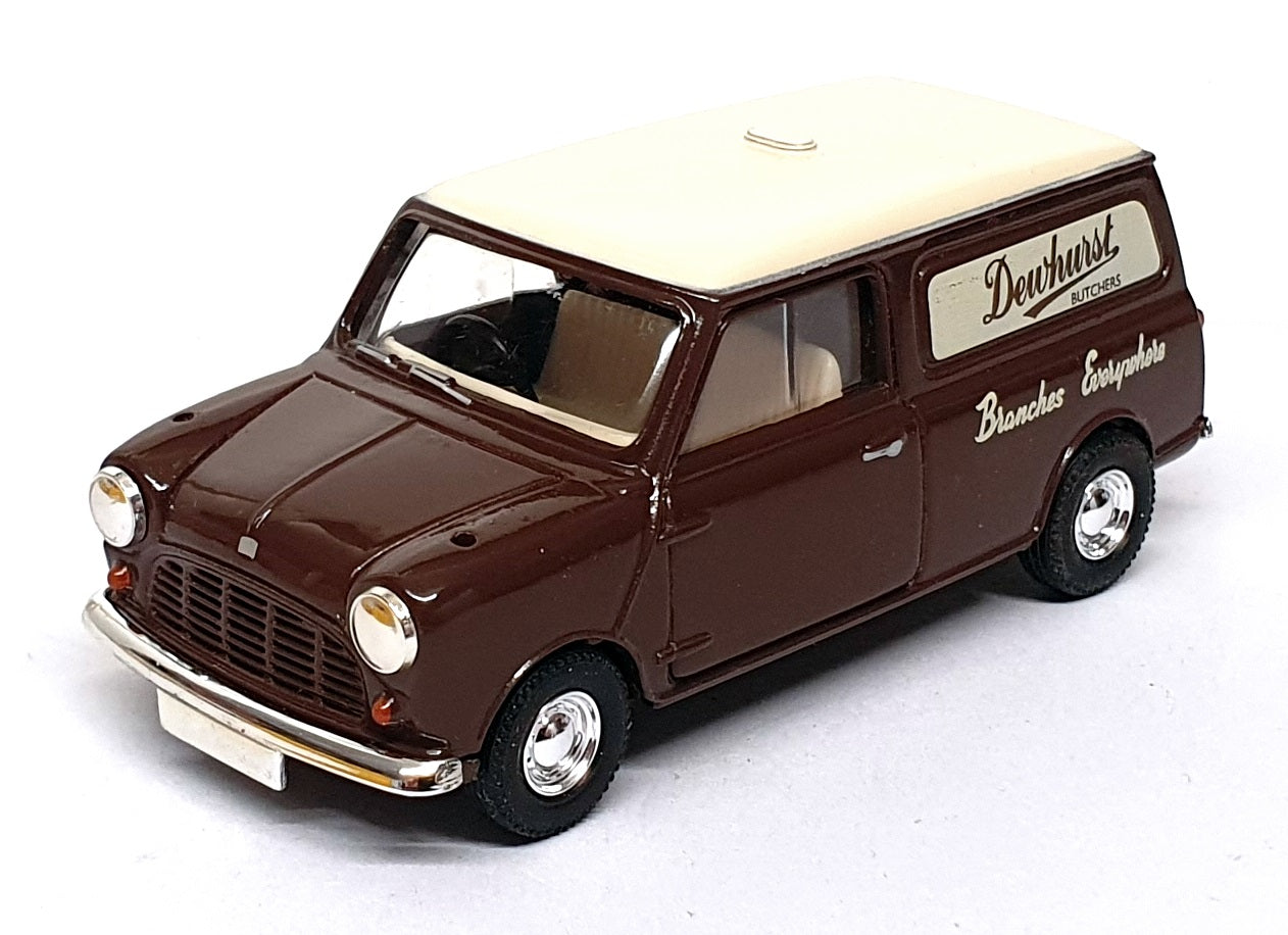 Vanguards 1/43 Scale VA14004 - Austin Seven Mini Van Dewhurst Butcher - Brown