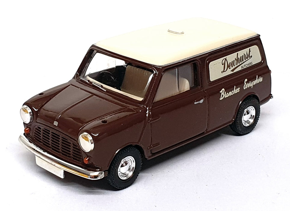 Vanguards 1/43 Scale VA14004 - Austin Seven Mini Van Dewhurst Butcher - Brown