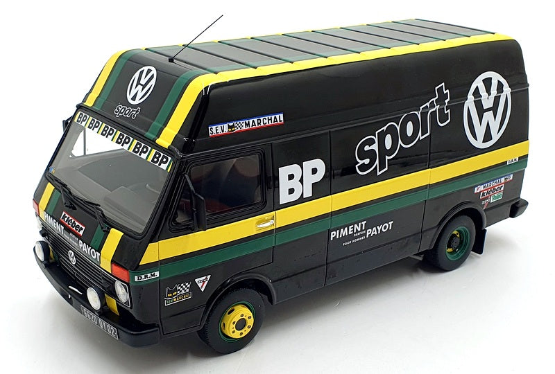 Otto 1/18 OT353  Rally Set - VW Golf MK 1 + VW LT35 And Trailer France 1981