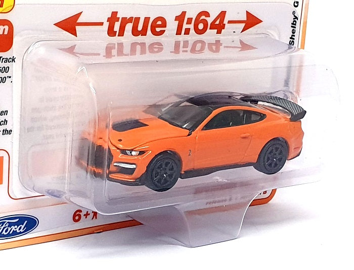 Auto World 1/64 Scale AW64472 - 2021 Ford Mustang Shelby GT500 - Twister Orange