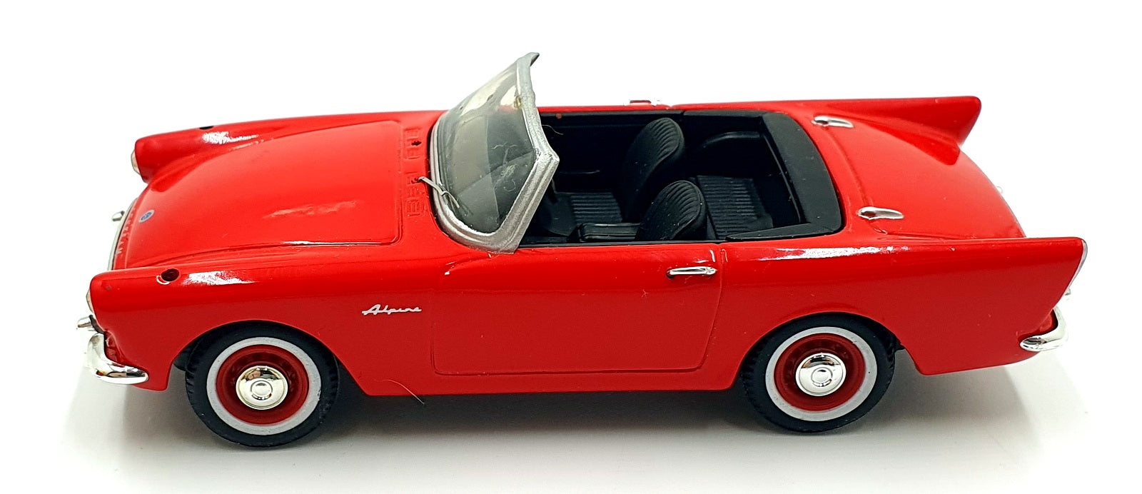 Vanguards 1/43 Scale Diecast VA07000 - Sunbeam Alpine MK2 - Carnival red