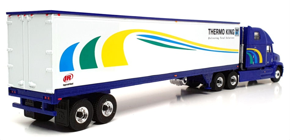 First Gear 1/50 Scale 59-3057 - Mack Truck & Trailer "Thermo King" - Blue/White