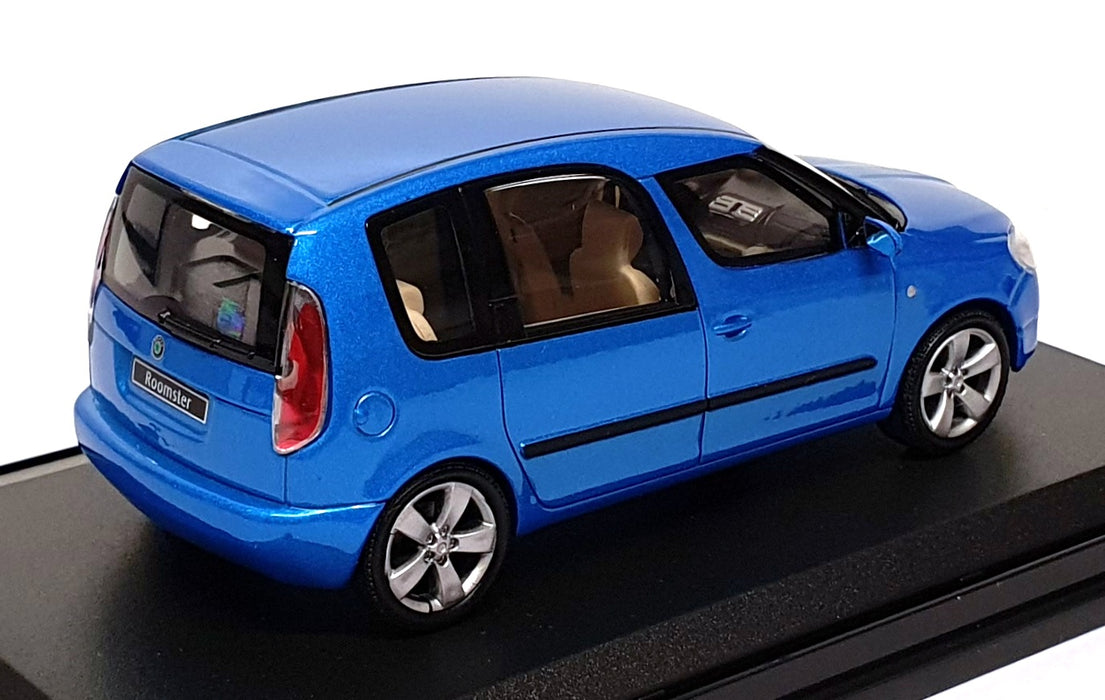 Abrex 1/43 Scale Diecast 143AB007LJ - Skoda Roomster - Met. Ocean Blue