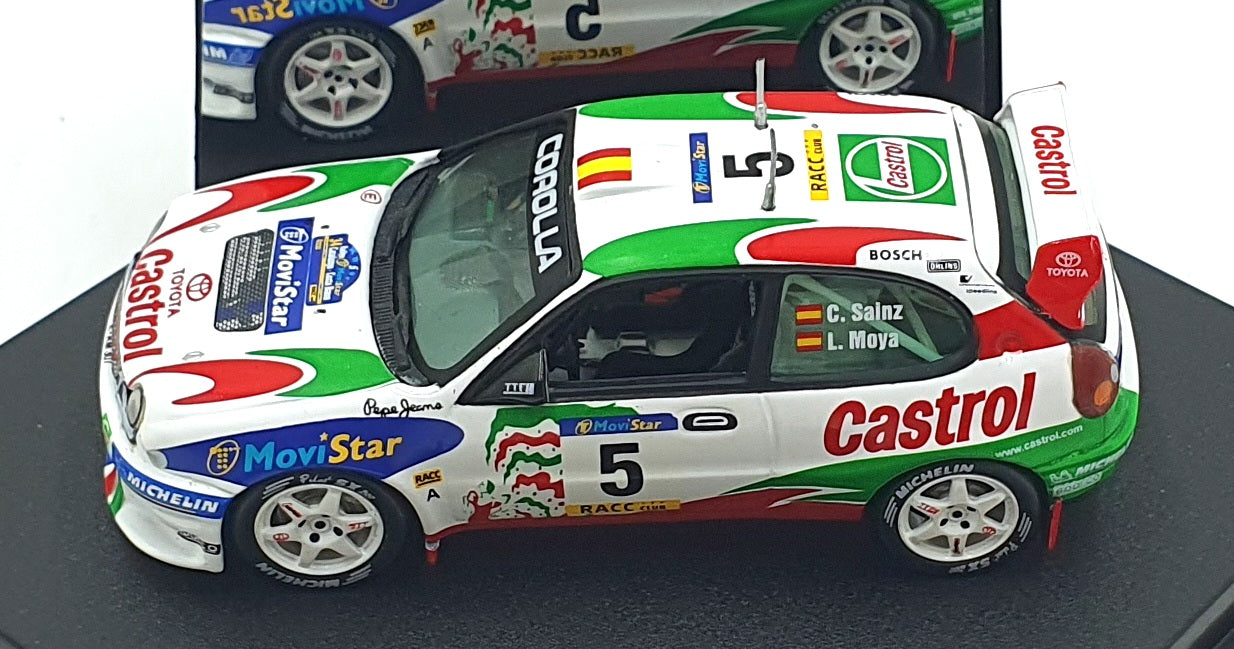 Vitesse 1/43 Scale V98199 - Toyota Corolla WRC #5 Catalunya Rally 1998
