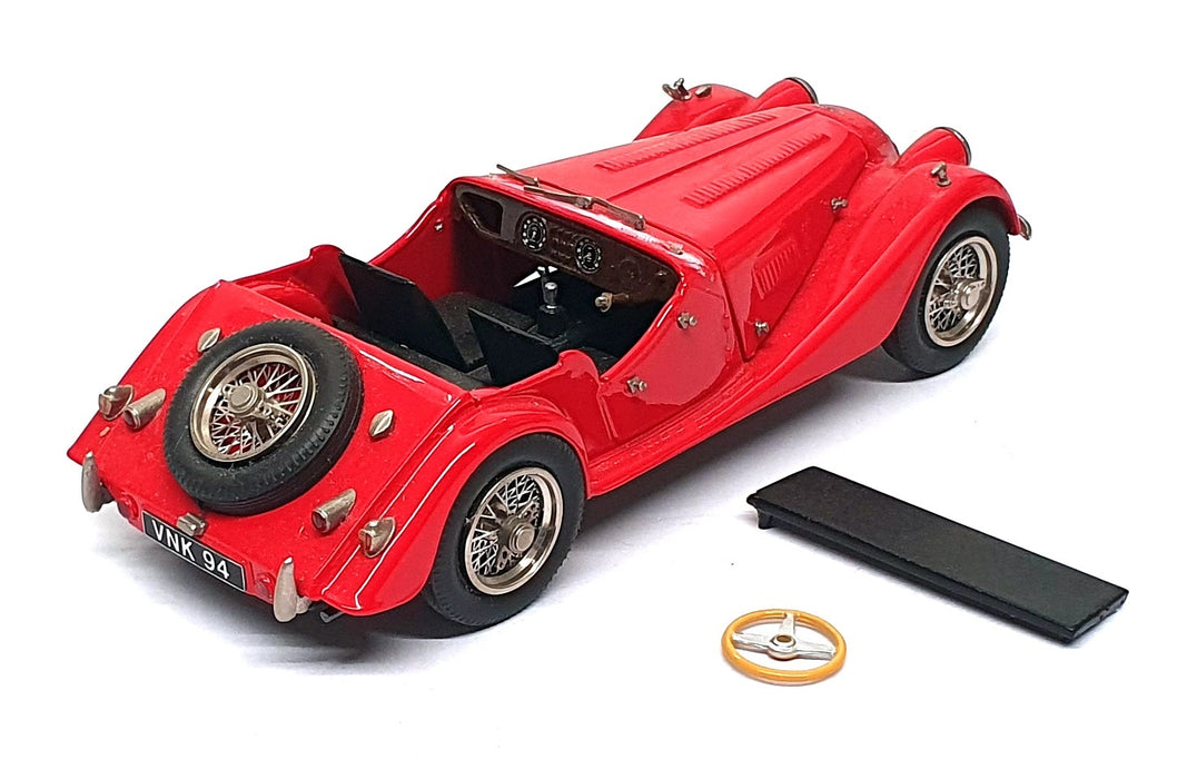 LDM Models 1/24 Scale Diecast 17626Y - Morgan Plus Eight - Red