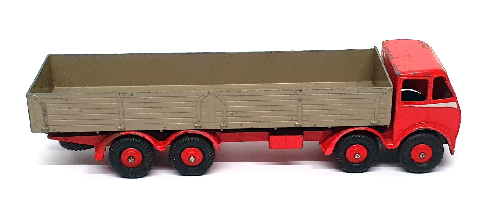 Dinky Supertoys Original Diecast 31526B - Foden Diesel 8 Wheel Wagon - Red/Fawn