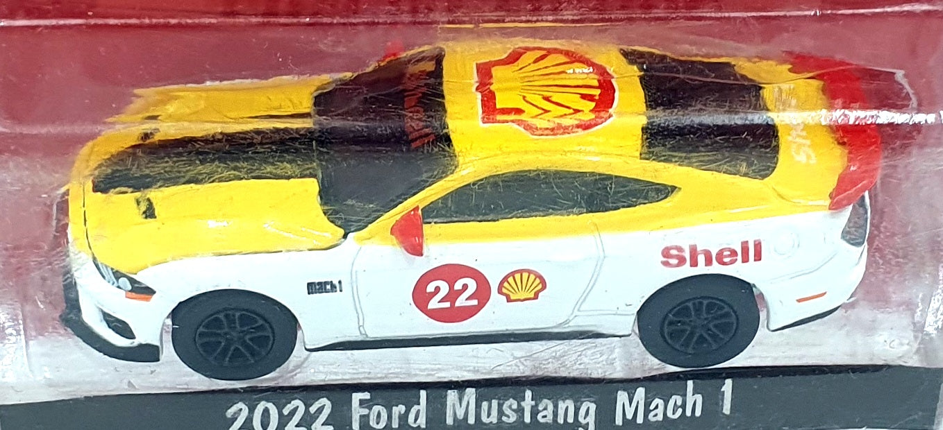 Greenlight 1/64 Scale 41125-F - 2022 Ford Mustang Mach 1 Car #22