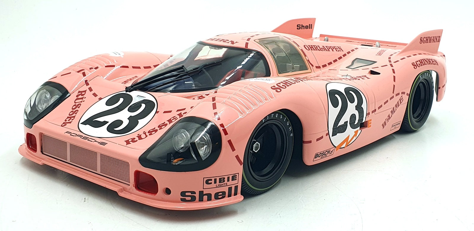 Werk83 1/12 Scale W1204001 - Porsche 917/2 Pink Pig 24h LM 1971 - Kauhsen/Joest