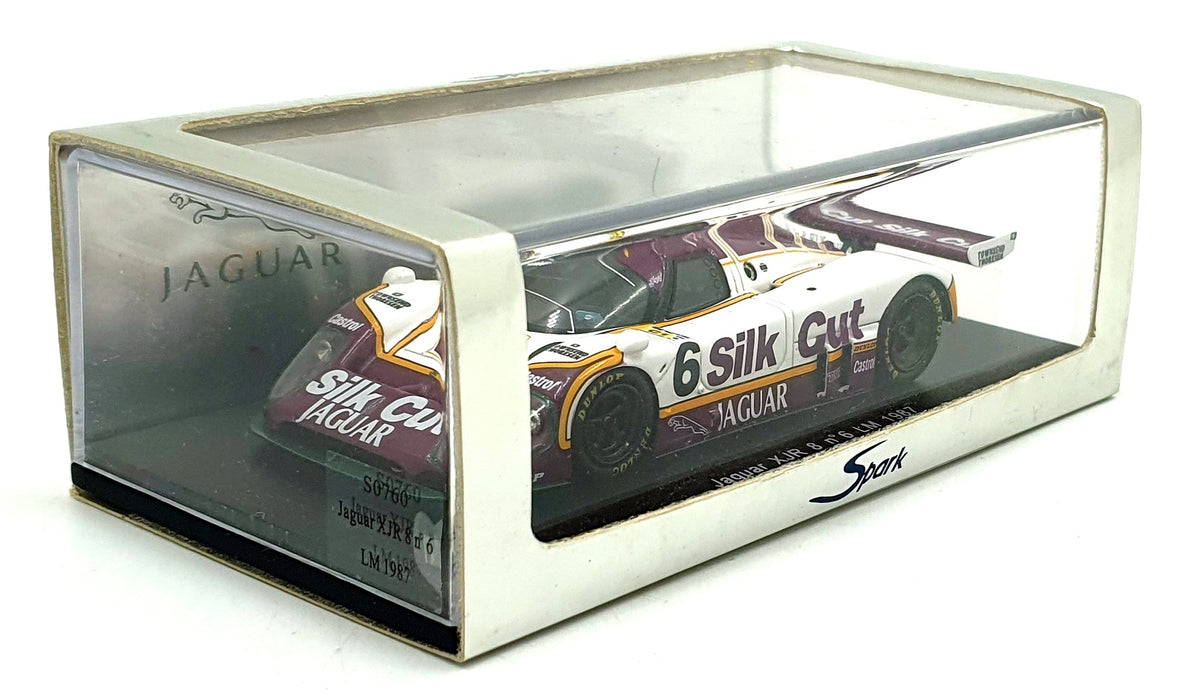 Spark Models 1/43 Scale S0760 - Jaguar XJR 8 #6 Le Mans 1987 with Decals