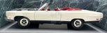 Ertl 1/18 Scale Diecast 7249 - 1969 Plymouth GTX Convertible - White/Black/Red