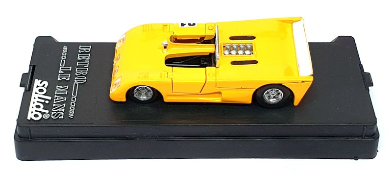 Solido 1/43 Scale Diecast 2424 - Lola T280 #61 Le Mans 1973 - Yellow