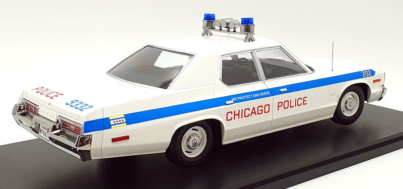 KK Scale 1/18 Scale KKDC181151 - 1974 Dodge Monaco - Chicago Police