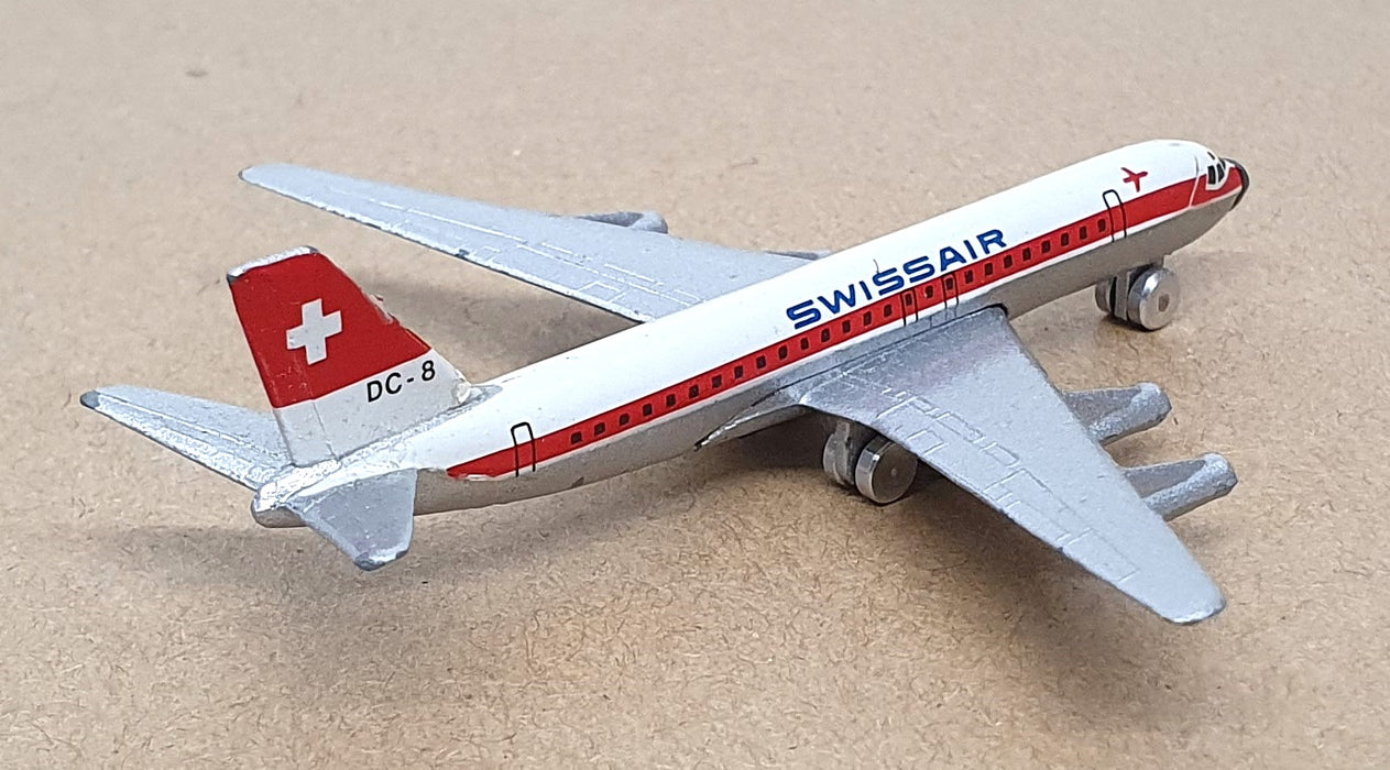 Schuco 1/600 Scale 335 790 - Douglas DC-8 Aircraft Swissair