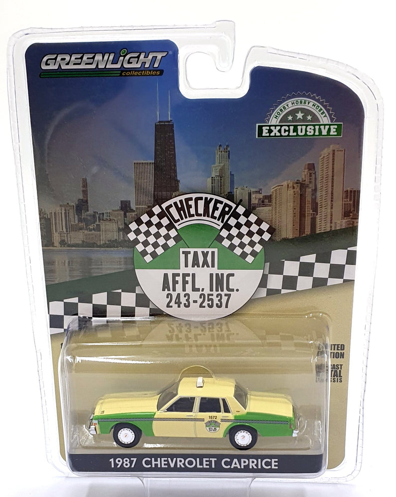 Greenlight 1/64 Scale 30233 - 1987 Chevrolet Caprice Checker Taxi