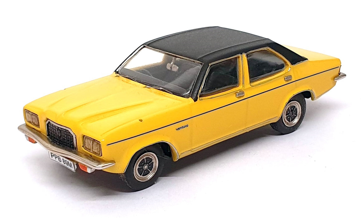 Abbey Classics 1/43 Scale Factory Built FB89Y - Vauxhall Ventora FE Sal. Yellow