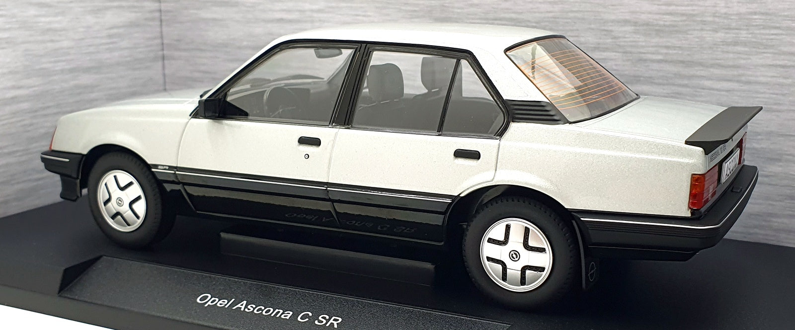 Model Car Group 1/18 Scale MCG18460 - Opel Ascona C SR - Silver