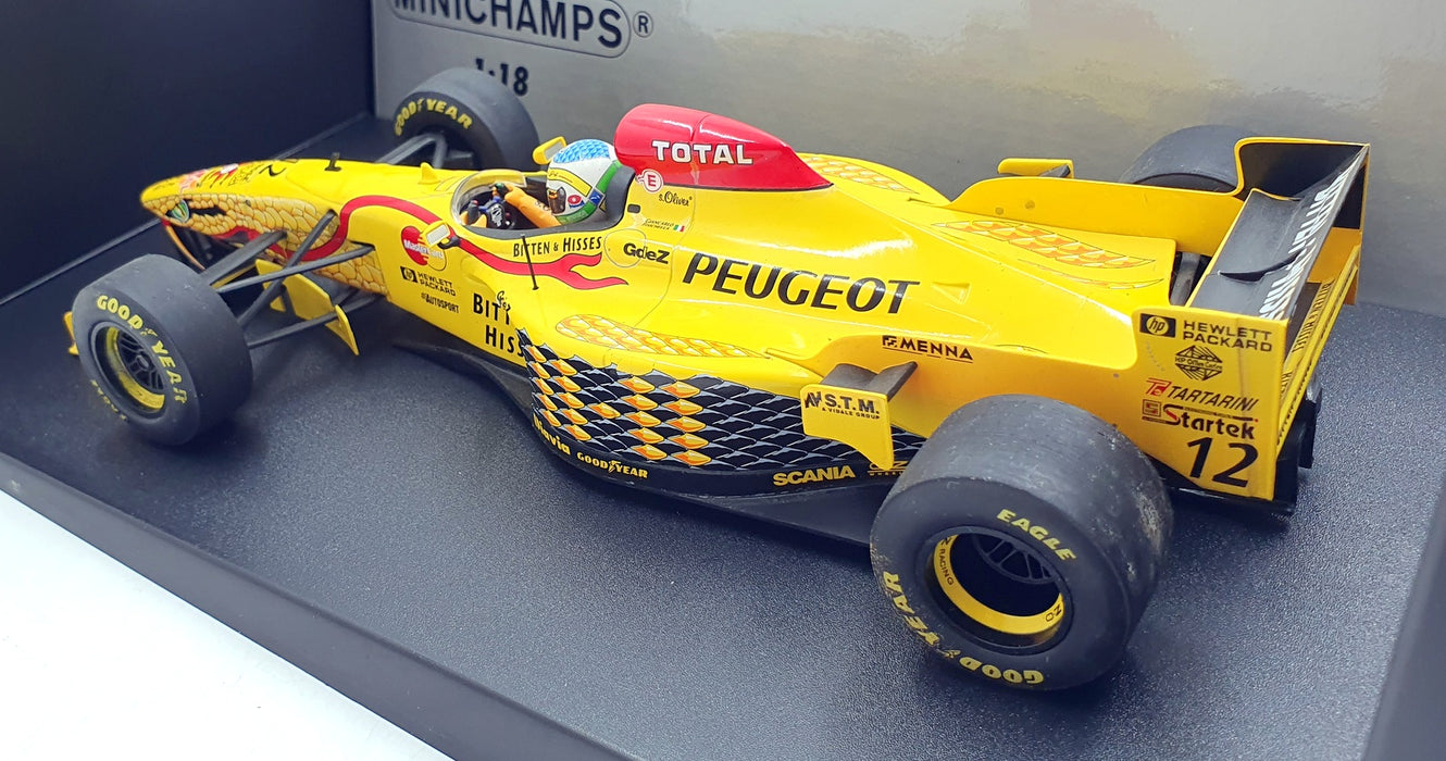 Minichamps 1/18 Scale 180 970012 - Jordan 197 Peugeot G. Fisichella F1 #12