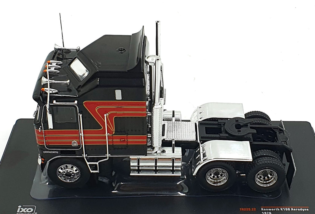 Ixo Models 1/43 Scale Diecast TR229.22 - 1976 Kenworth K100 Aerodyne - Black