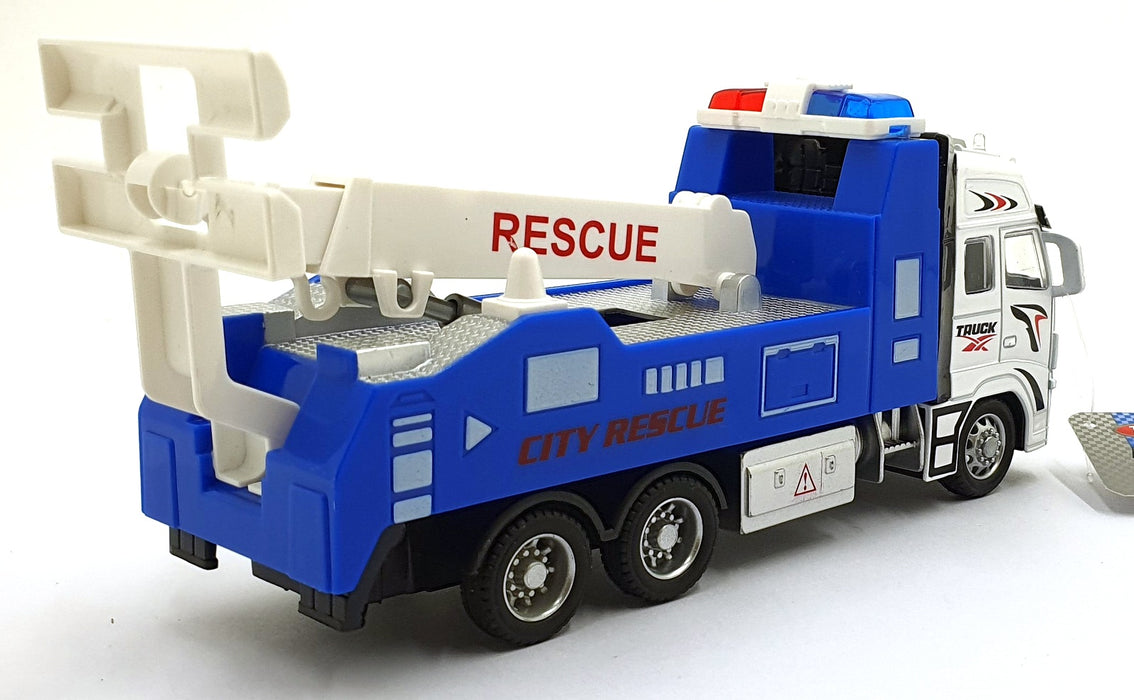 TranzMasters 20cms Pull Back and Go TY1003 - Pick Up Rescue Vehicle
