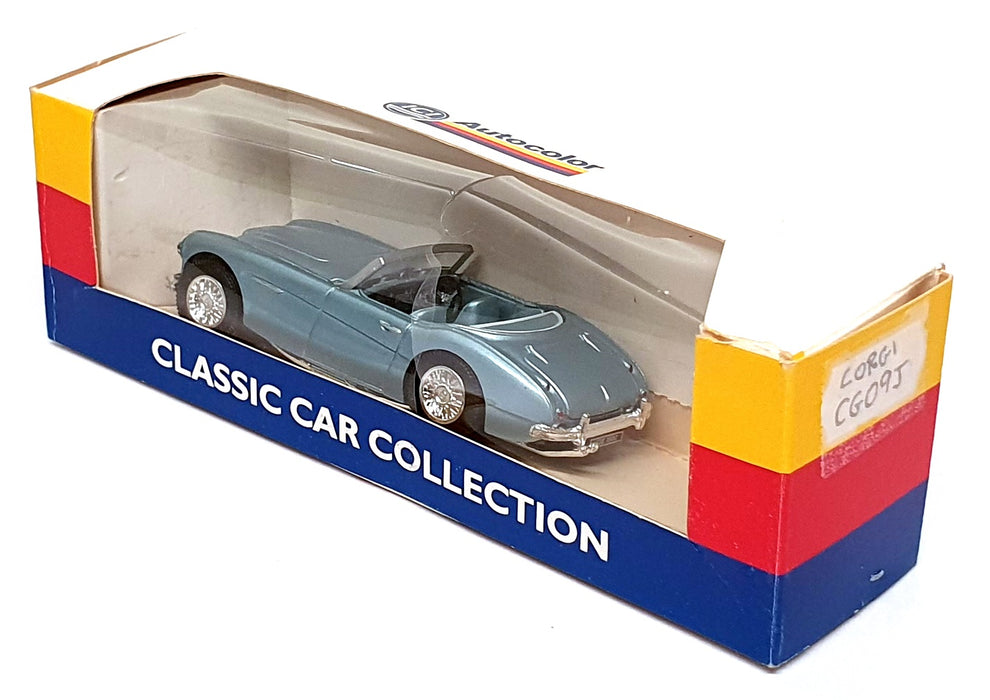 Corgi 1/43 Scale Diecast CG09J - Austin Healey 3000 Mk1 - Met. Lt. Blue