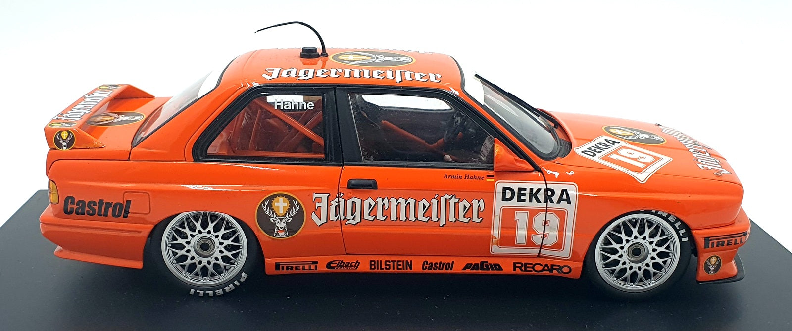 Minichamps 1/18 Scale Diecast DC18626K - BMW M3 #19 Jägermeister Hahne