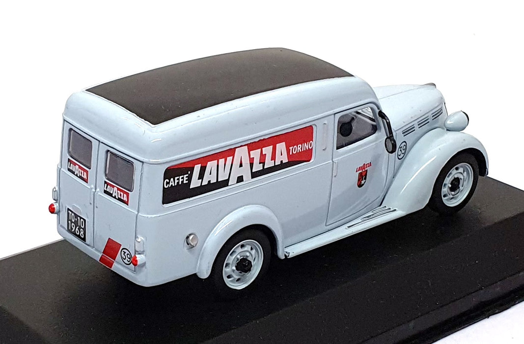Altaya 1/43 Scale Diecast FT1150 - 1950 Fiat 1100 ELR Van Lavazza - Pale Blue