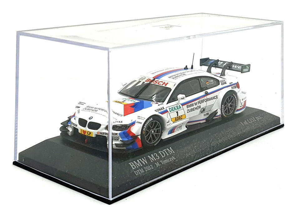 Minichamps 1/43 Scale 410 122201 - BMW M3 DTM (E92) #1 2012 - Tomczyk