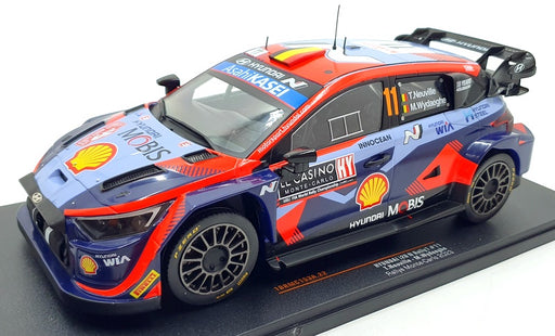 IXO Models 1/18 Scale 18RMC153A Hyundai i20 N Rally1 #11 Monte Carlo 2023