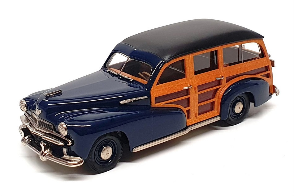 Brooklin SMTS 1/43 Scale BML25 - 1942 Oldsmobile B-44 Stn Wagon - Blue/Black