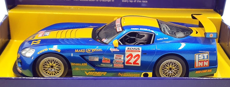 Scalextric 1/32 Scale Slot Car C2522A - Dodge Viper Competition Coupe #22 - Blue