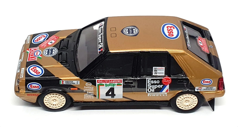 Vitesse 1/43 Scale SM49 - Lancia Delta HF Turbo 4WD Esso #4 Black/Gold ...