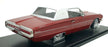 KK Scale 1/18 Scale KKDC181381 - 1966 Ford Thunderbird Coupe - Red/White