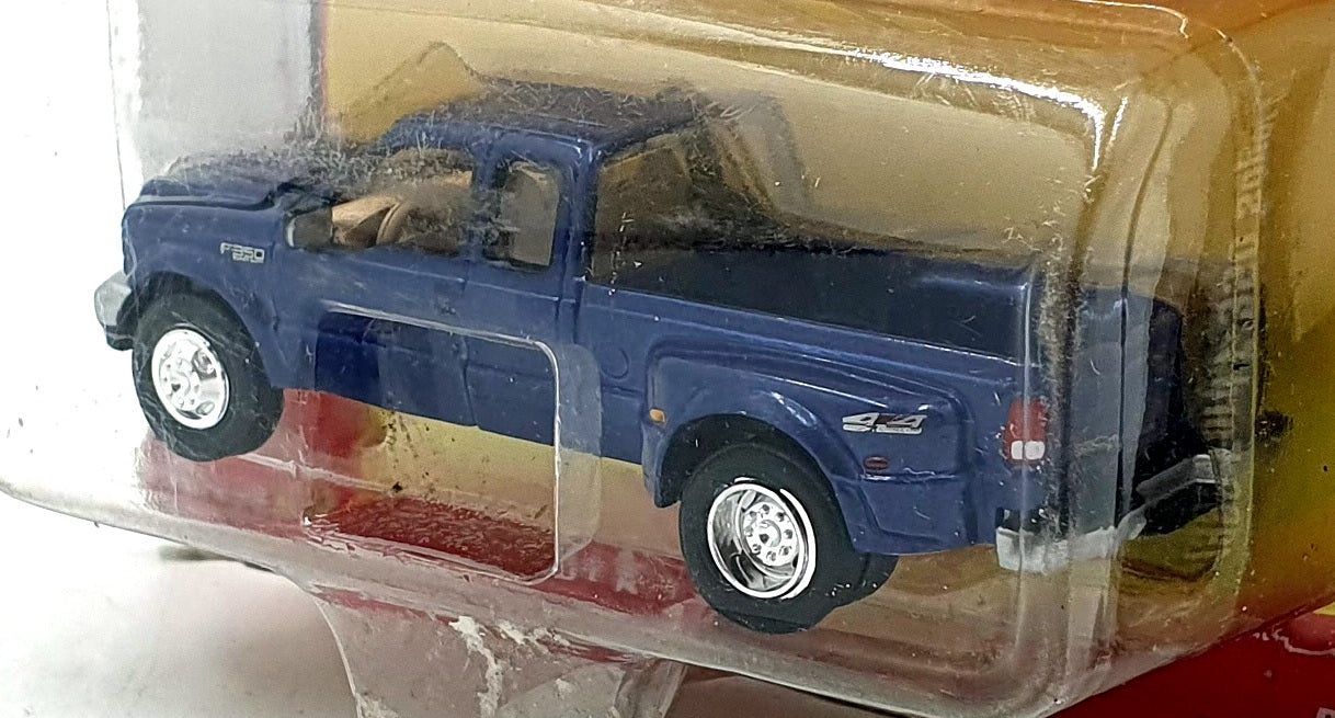 Racing Champions 1/64 Scale RC007 - 1999 Ford F-350 Super Duty - Blue