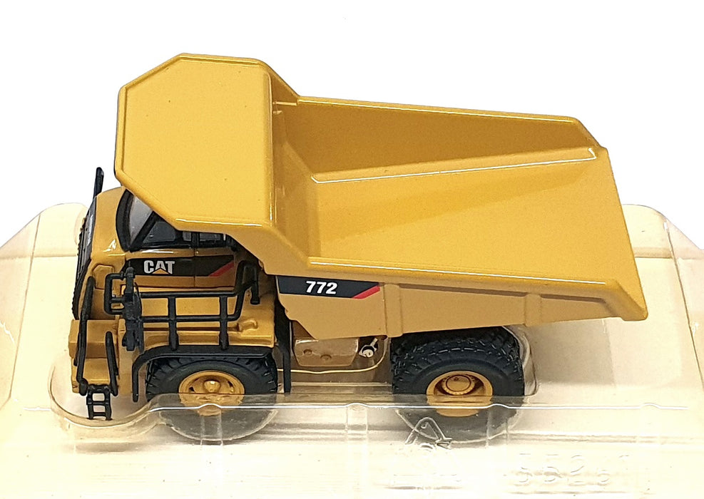 Norscot 1/87 Scale Diecast 55261 - CAT 772 Off-Highway Truck - Dk. Yellow
