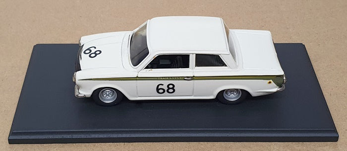 SMTS 1/43 Scale RL90A - Ford Lotus Cortina #68 Clark - White/Green