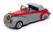 Top Marques 1/43 Scale HE5 - 1954 Alvis TC 21/100 Grey Lady D/Head - Grey/Red
