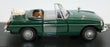 Cararama 1/43 Scale 001432 - MGB Convertible - Green