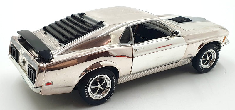 ERTL 1/18 Scale Diecast DC10823A - 1970 Ford Mustang Mach 1 - Chrome